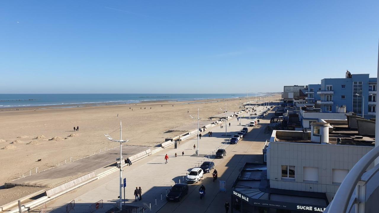 Appartement L'opaline - Vue plage-mer-digue-Wifi-Netflix-Parking abrité à Dunkirk Extérieur photo